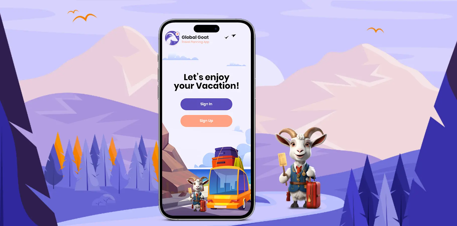 Global Goat Travelling App